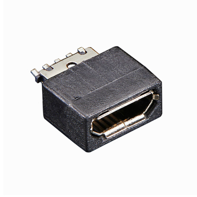 【1829】CONN RCPT MICRO USB B 5POS SLDR