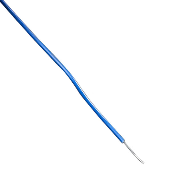 【2989】HOOK-UP SOLID 22AWG 300V BLU 25'