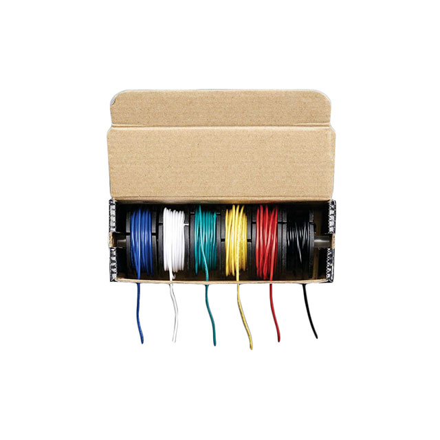 【3111】HOOK-UP 22AWG STRAND - 6 X 25FT