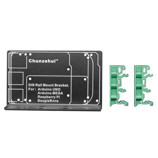 DIN BRACKET RPI, BB, ARDUINO【4557】