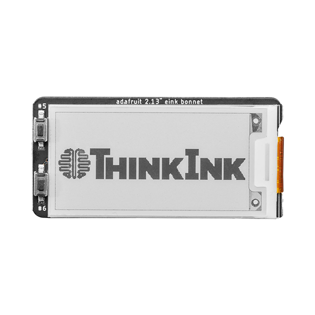 【4687】ADAFRUIT 2.13 MONOCHROME E-INK B