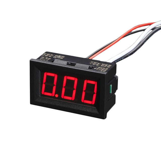 【574】AMMETER 0-9.99A LED PANEL MOUNT
