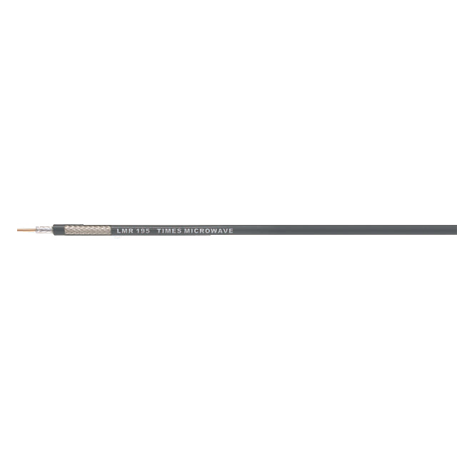 【LMR-195】CABLE LMR-195 BLACK PE FOOT