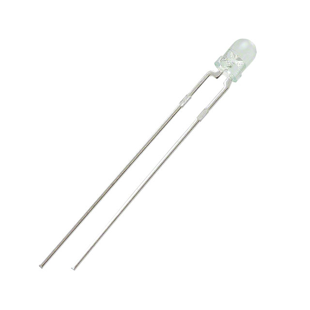 【HLMP1540】LED GREEN CLEAR T-1 T/H
