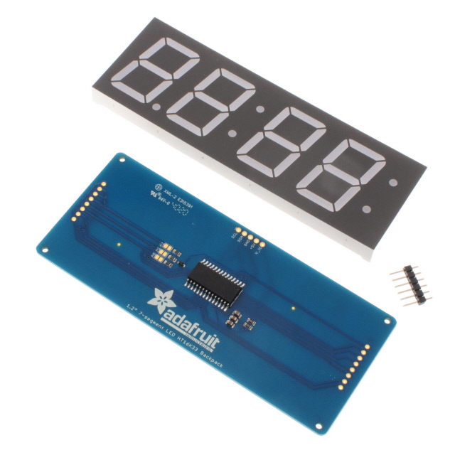 ADDRESS LED 7 SEGMENT I2C YLW【1269】