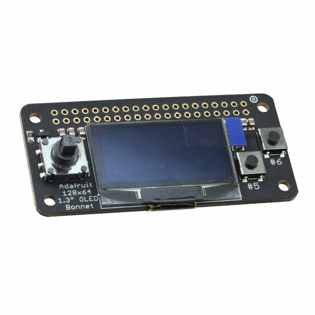 【3531】ADAFRUIT 128X64 OLED BONNET FOR