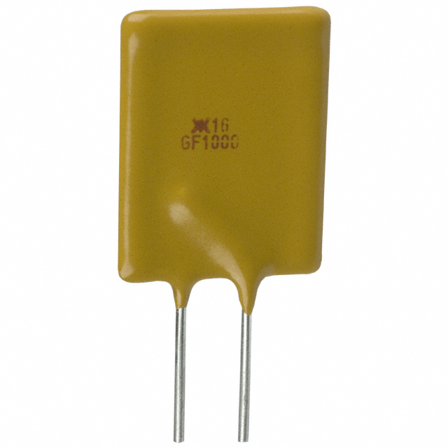 PTC RESET FUSE 16V 10A RADIAL【RGEF1000】