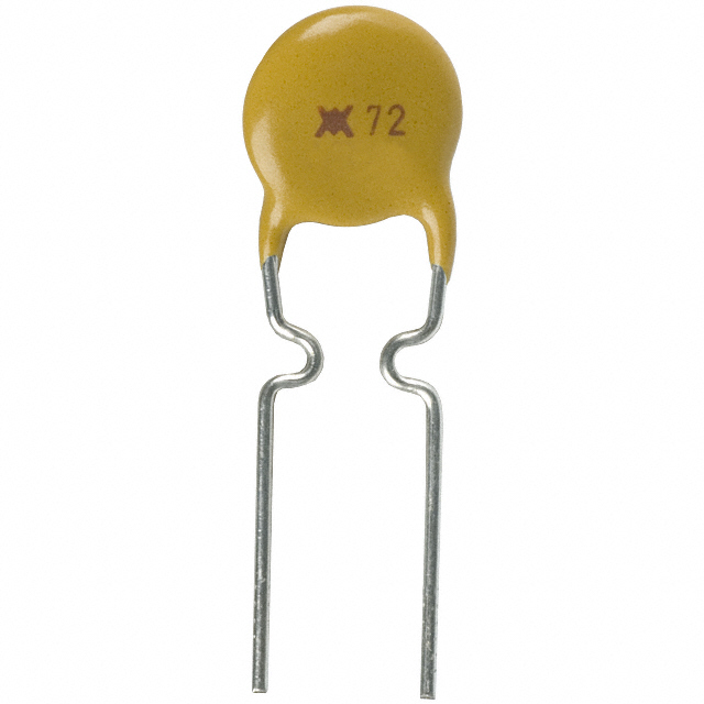 【RXE050】PTC RESET FUSE 72V 500MA RADIAL