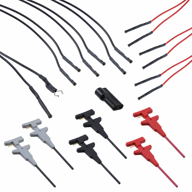TEST LEAD MICRO PINCER TO SOCKET【MC6】