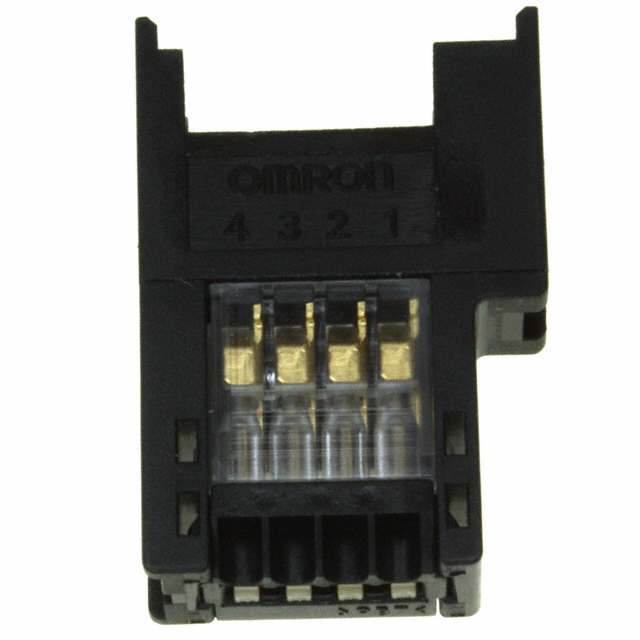 CONN RCPT 4POS IDC 20-28AWG GOLD【XN2B-1430】