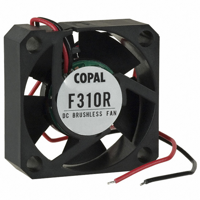 【F310R-05LC】FAN AXIAL 30X10MM 5VDC WIRE