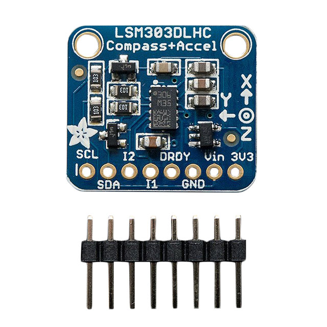 BOARD ACCEL/COMPASS 3AXIS LSM303【1120】