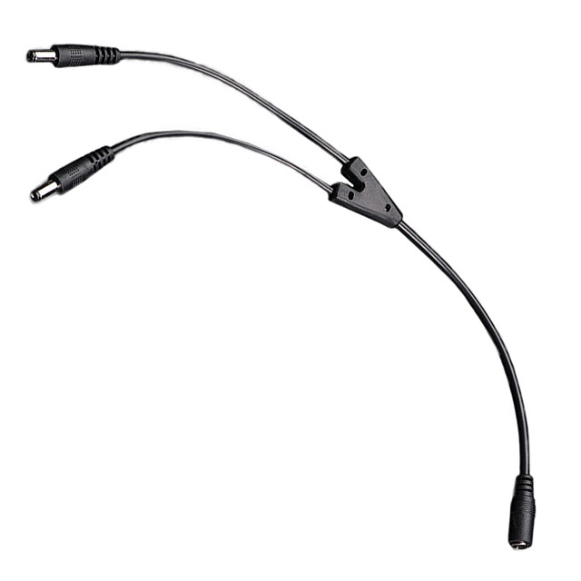 CBL ASSY 2.1MM JCK-PLG RND 0.98'【1351】