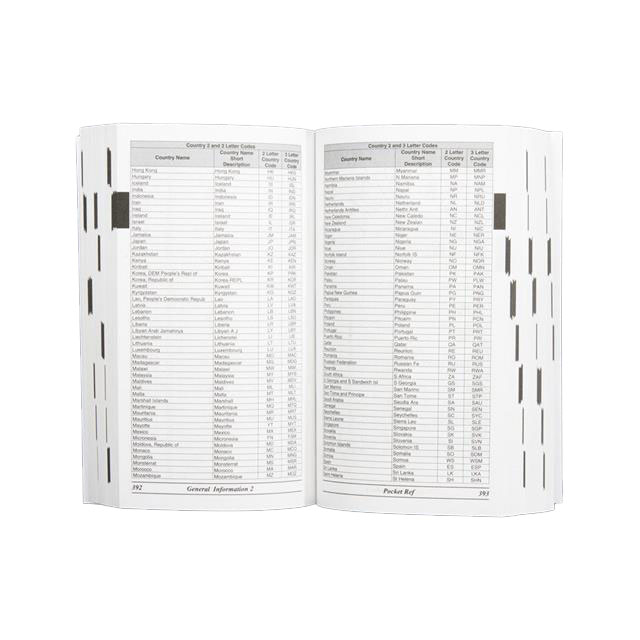 POCKET REF BOOK 4TH EDITION【2374】