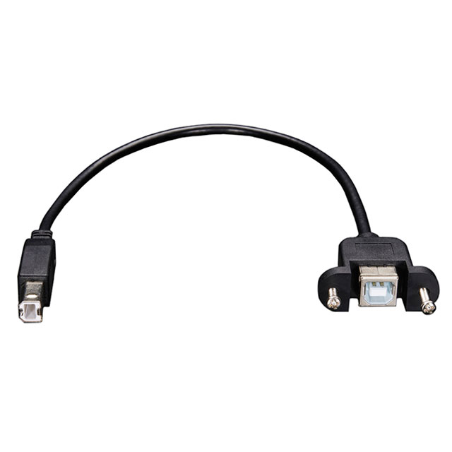 CABLE B RCPT TO B PLUG 1.08'【907】