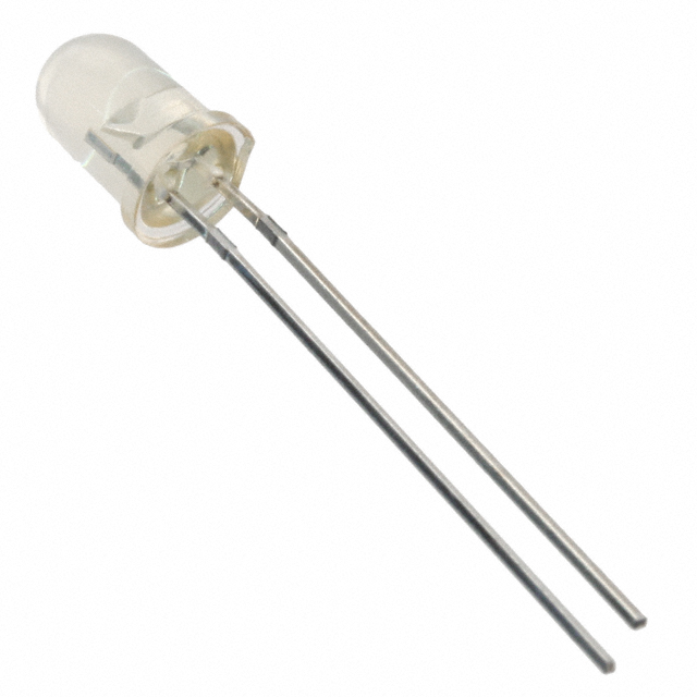 LED RED CLEAR T-1 3/4 T/H【MV3750】