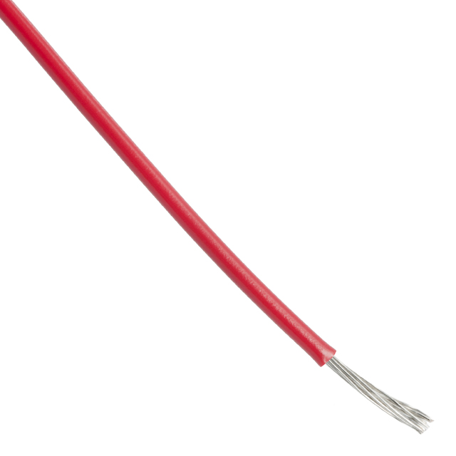 HOOK-UP STRND 24AWG RED 100'【11047-24-1-0500-004-1-TS】