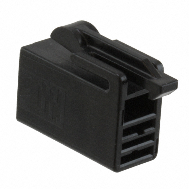 CONN HSNG RCPT&BLADE 2POS BLACK【1-2058299-1】