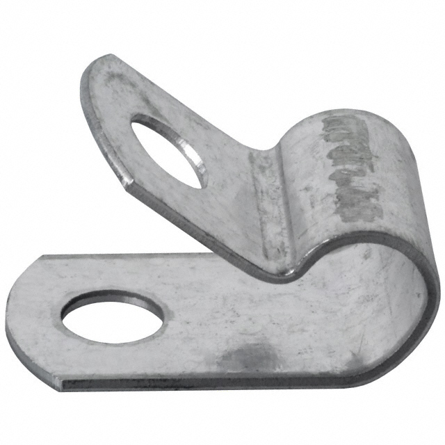 CBL CLAMP P-TYPE SILVER FASTENER【8101】