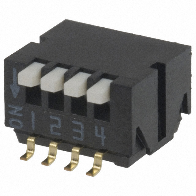 SWITCH PIANO DIP SPST 0.1A 6V【CHP-041TB】