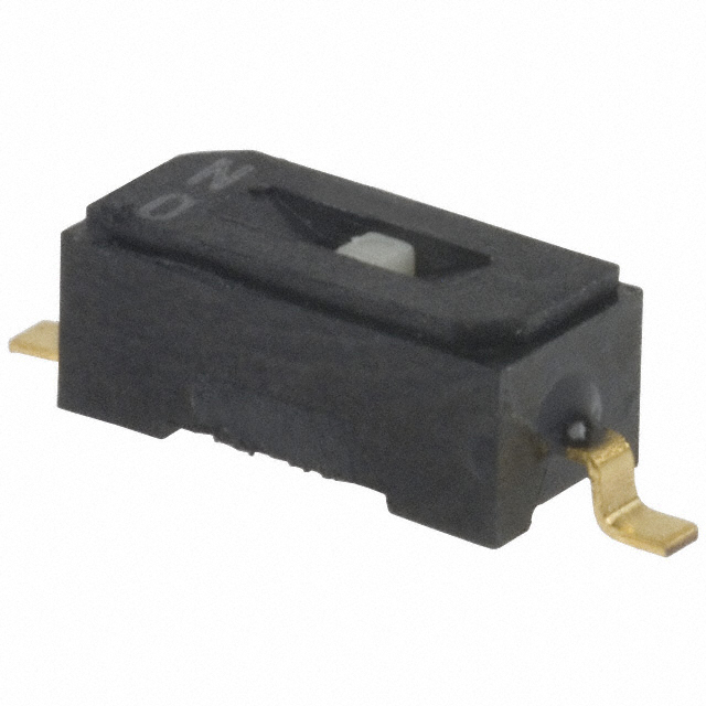 SWITCH SLIDE DIP SPST 0.1A 6V【CHS-01TB】