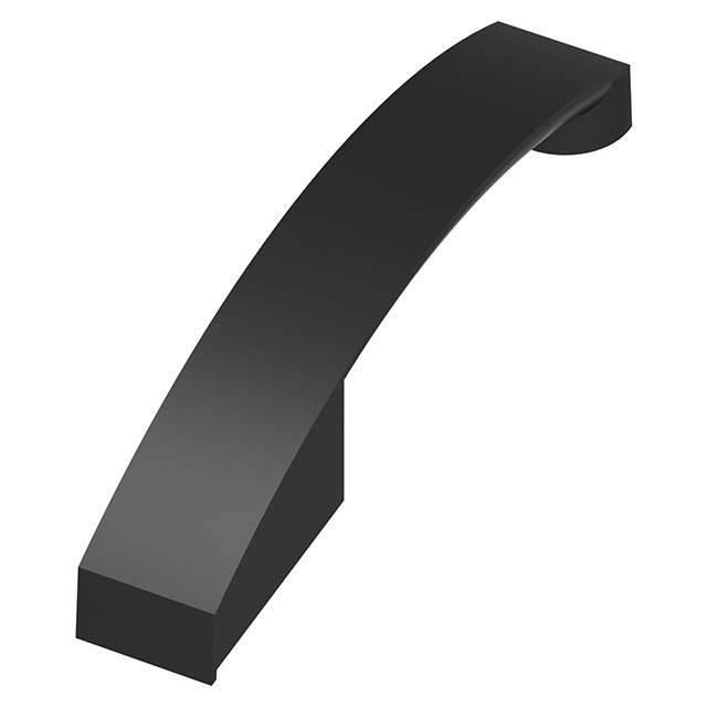 【286】HANDLE POLY BLACK MTG CTR 6.299"
