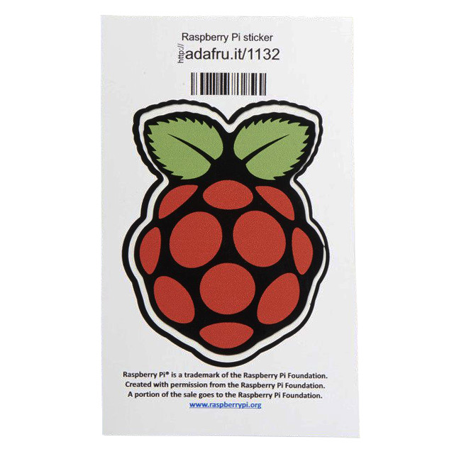 【1132】RASPBERRY PI STICKER