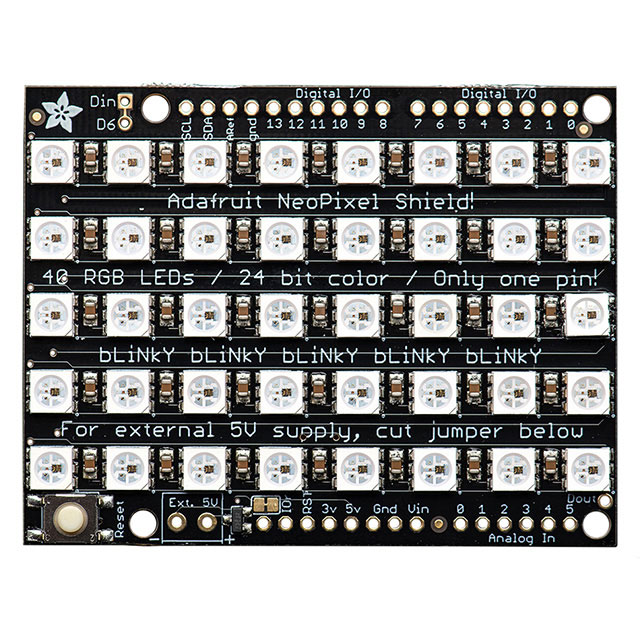 BOARD NEOPIXEL SHIELD 40 RGB LED【1430】