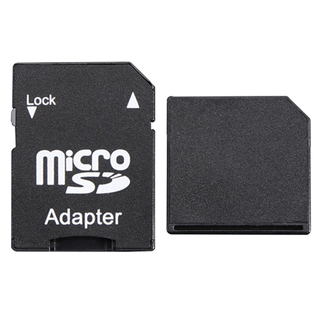 【1763】BLACK SHORTENING MICROSD ADAPTER