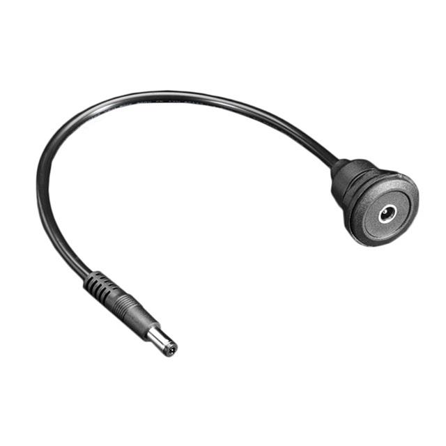 CBL ASSY 2.1MM JCK-PLG RND 0.98'【5607】