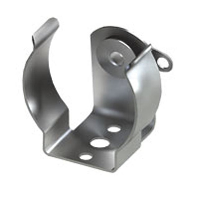 BATT CONTACT CLIP AA SOLDER LUG【100】