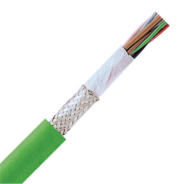 MULTI-PAIR 8COND 24AWG GRN FEET【0036921】