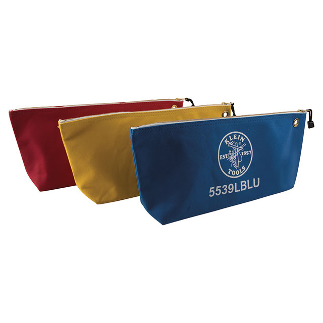 LARGE  CANVAS ZIPPER BAGS 3 PACK【5539LCPAK】
