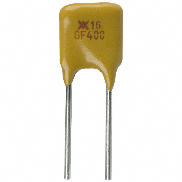 PTC RESET FUSE 16V 4A RADIAL【RGEF400】