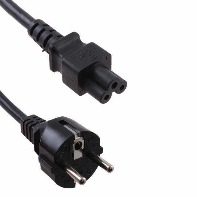 CORD CEE 7/4 TO IEC 320-C5 6'【AC7-DK】