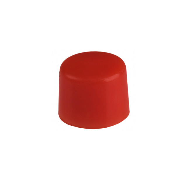【AT4194JC】CAP PUSHBUTTON ROUND CLEAR/RED