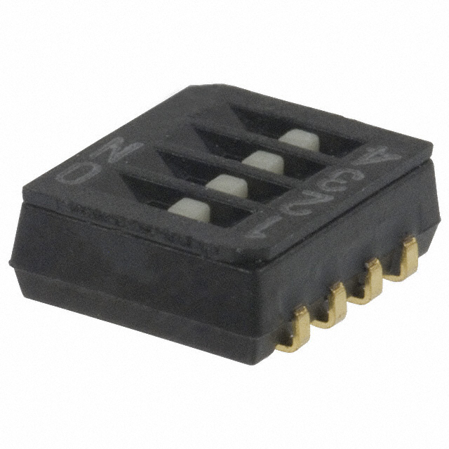 【CHS-04A1】SWITCH SLIDE DIP SPST 0.1A 6V