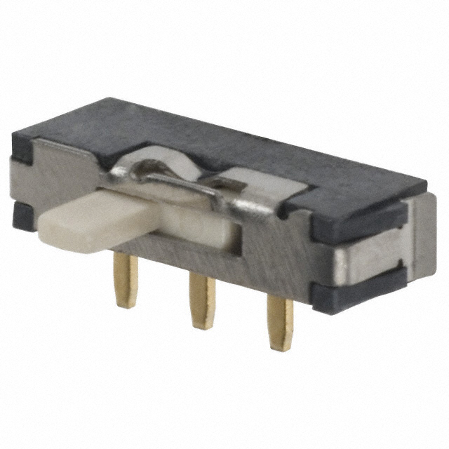 SWITCH SLIDE SPDT 100MA 12V【CSS-1210MC】