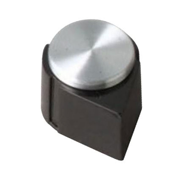 KNOB SMOOTH 0.250" PHENOLIC【1210AX】