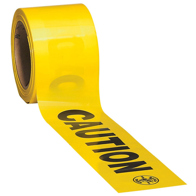 【58001】TAPE BARRICADE YLW/BLK 3"X333YDS