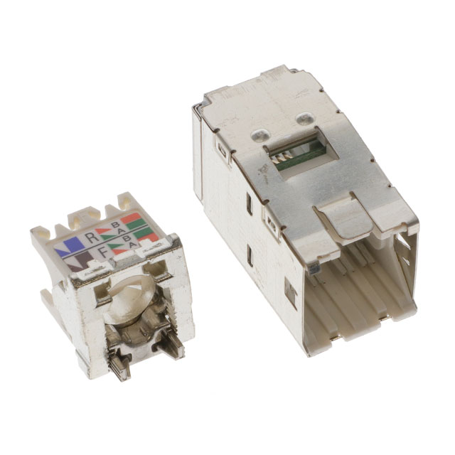 【CJS688TGWHY】MINI-COM MODULE, CAT 6, SHIELDED