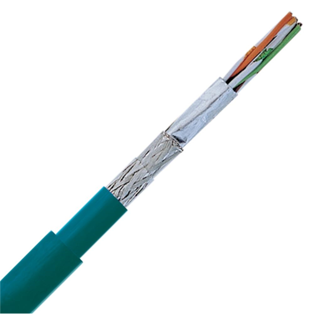 CABLE CAT5E 8CON 24AWG TEAL FEET【2170296】