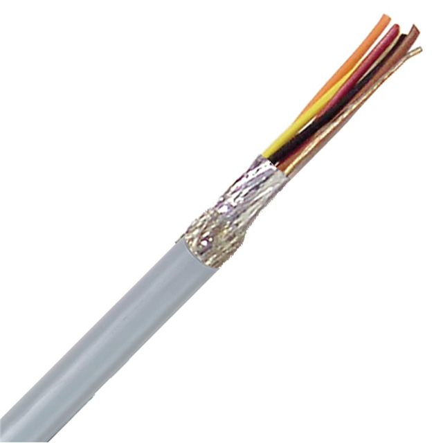 CABLE 8COND 22AWG GRAY SHLD 10'【302208S】