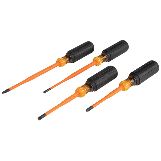 SLIM-TIP INSUL SCREWDRIVERS, 4-P【33734INS】