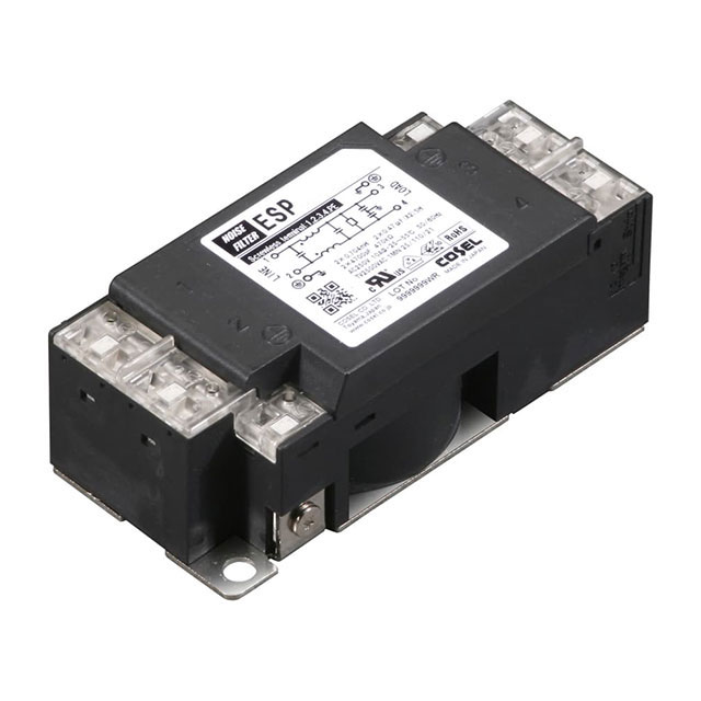 LINE FILTER 250VAC/VDC 6A CHASS【ESP-06-332】