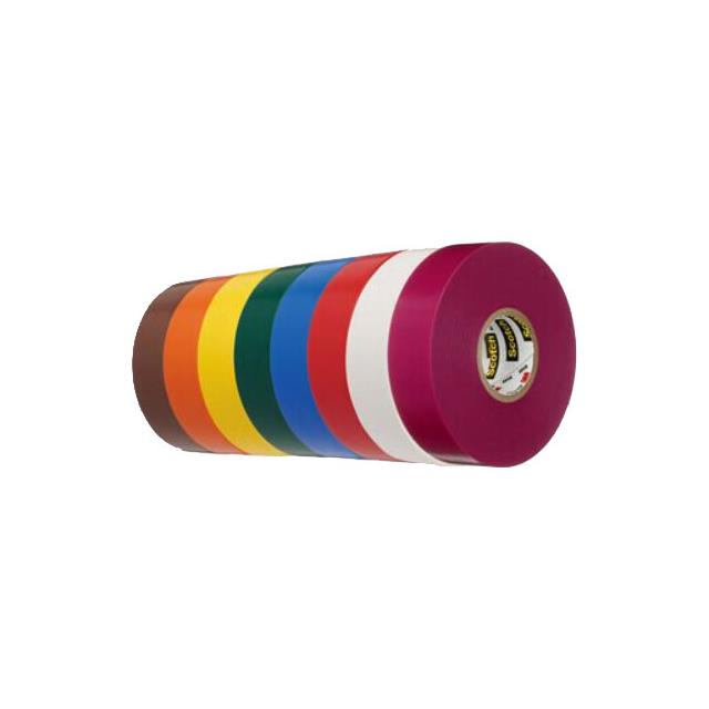 【35-MULTI-COLOR-1/2X20FT-8PK】TAPE ELECTRICAL 1/2"X6.7YDS