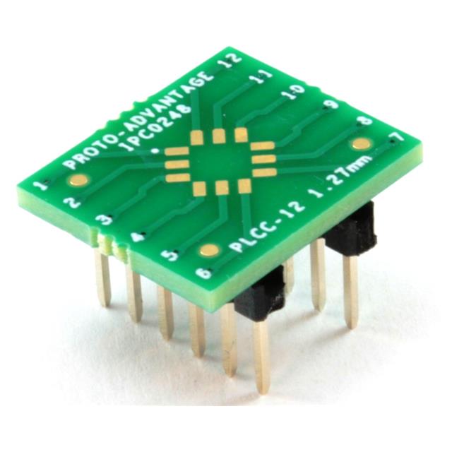 PLCC-12 TO DIP-12 SMT ADAPTER (1【IPC0248】