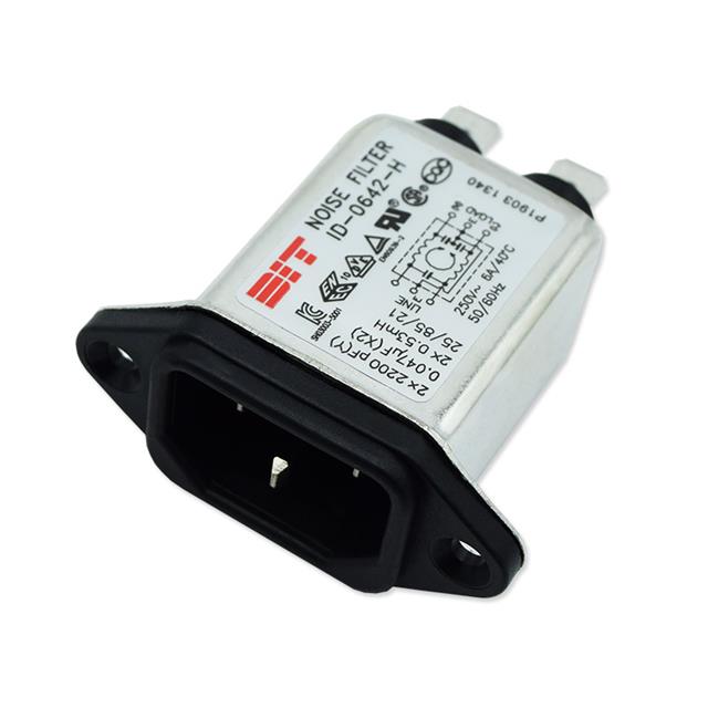 【ID-0342S】LINE FLTR 250VAC/VDC 3A PANEL