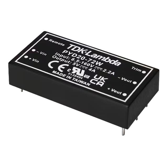 DC DC CONVERTER 15V 20W【PYD20-72WS15】