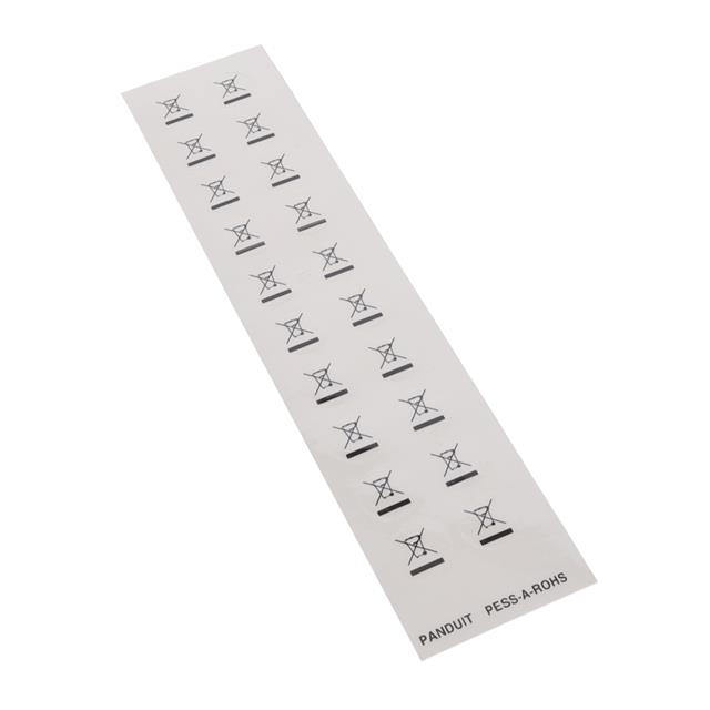 【PESS-A-ROHS】CARD LABEL, POLYESTER, ROHS COMP